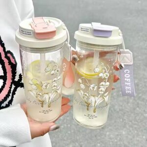 Plastic Cup High-Grade Light Luxury Water Bottle - Image 3