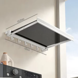 Foldable Dryer Rack with Hanger - Image 3