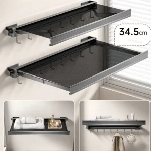 Foldable Dryer Rack with Hanger - Image 8