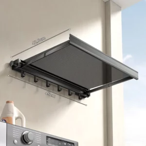Foldable Dryer Rack with Hanger - Image 4