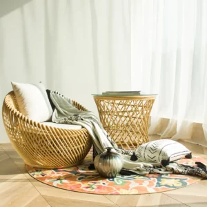 Balcony Rattan Chair - Image 5