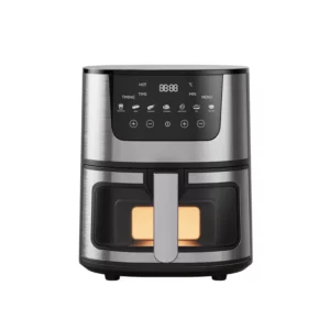 Stainless steel 4.5L 6L 8L Consumer Air Fryer Without Oil - Image 2