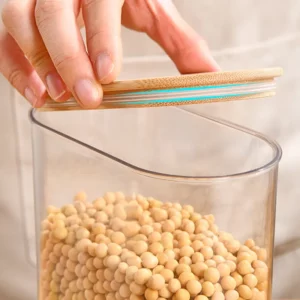 New fresh-keeping food jar Environmentally safe bamboo - Image 5