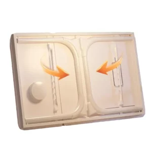 Adjustable Metal Desktop Folding Desk - Image 3