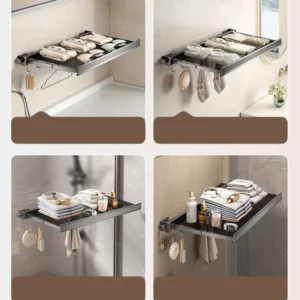 Foldable Dryer Rack with Hanger - Image 6