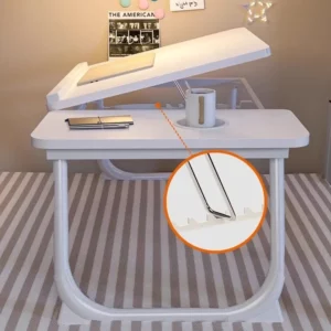 Adjustable Metal Desktop Folding Desk - Image 6