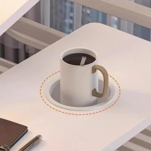 Adjustable Metal Desktop Folding Desk - Image 4