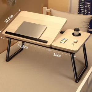Adjustable Metal Desktop Folding Desk - Image 5