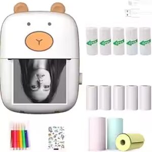 57mm width thermal portable mini wireless handheld blue tooth printer color thermal printing paper - Image 3
