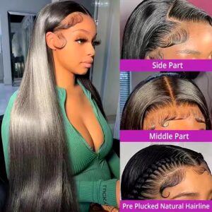 Lace Wig Glueless Brazilian Virgin Hair Wig 13x4 HD Topper Hair Lace Human Hair Wigs for Black Women - Image 6