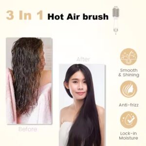 1200W Blow Hair Dryer Brush One Step Hair Electric Styling Hot Air Brush Styler - Image 4
