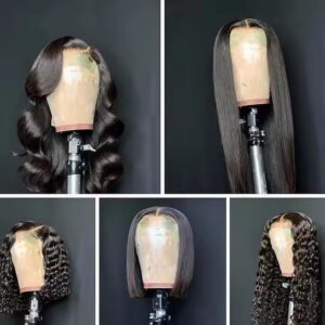 150% 180% Density HD Full lace Human Hair Wig natural body wave Virgin Human Hair Lace Front Wig for Black Women - Image 8