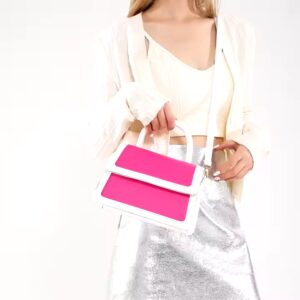 single shoulder package women's Wholesale PU popular female crossbody handbag small square bag - Image 4