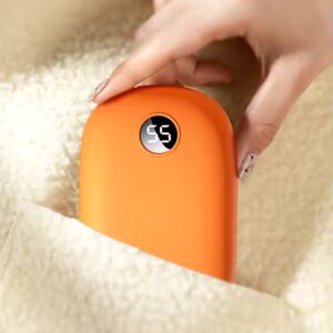 USB Rechargeable Graphene Hand Warmer Power Bank 6000mAh 10000mAh LED Mini Pocket Hand Warmer - Image 7