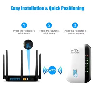 300Mbps Wireless WIFI Repeater 2.4G Router Wifi Range Extender Wi-Fi Signal Amplifier 802.11N Network Card Adapter for PC - Image 3