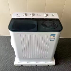 Hot 10kg double bucket semi-automatic washing machine top load household washing machine - Image 4
