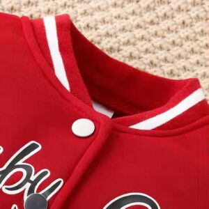 Autumn Baby girl clothing set Letter jacket + pleated skirt 2 pieces set Factory Price - Image 6