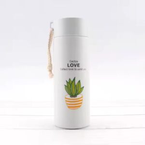 Reusable Insulated Water Bottle Travel Mug Vacuum Insulated Double Layer Water Food Grade Glass Bottle - Image 7