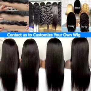 Human Hair Wig Natural HD Glueless Transparent Lace Water Wave Quick & Easy Glueless With Breathable Air Wigs - Image 7