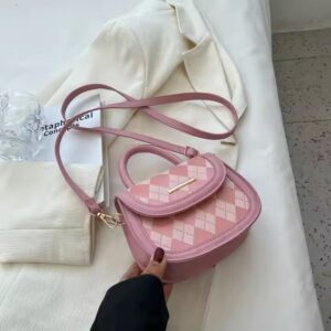 New niche diamond cross body fashionable and trendy one shoulder handbag - Image 3