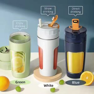 Small Personal Blender Eco-fiendly TRITAN 4 Ultra-Sharp Blades USB Rechargeable Portable Fresh Fruit Mixer Smoothie Blender - Image 7