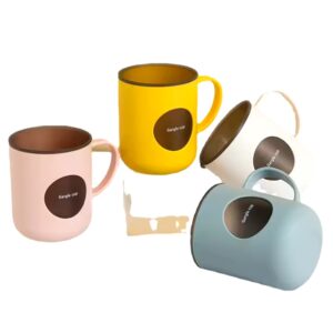 Creative Tooth-brushing Cups Fashion Large Capacity Tooth Mug PP Plastic Water Mug Bathroom Household Supplies - Image 3