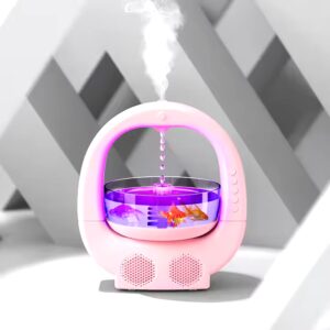 Hot Selling Anti-Gravity Water Drop Humidifier Night Light Portable USB Wireless Speaker Households diffuser humidifier - Image 5