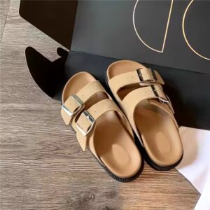 Wholesale women summer new fashion soft sole casual slide slippers 2024218-4 - Image 7