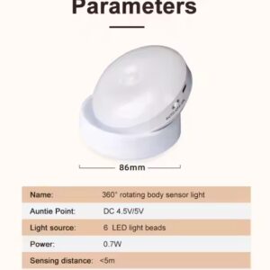 corridor Wall Lamp Battery Powered Wireless Cabinet IR Infrared Motion Detector Motion Sensor Night sensor Closet Cabinet Light - Image 5