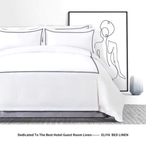 Wholesale Egyptian Cotton Bedding Flax Linen Sheets 100% Linen Bed Sheets - Image 3