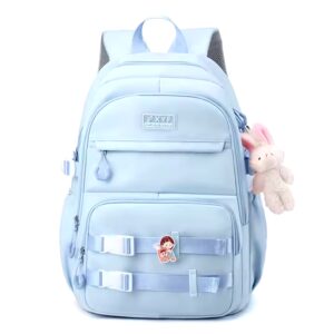 Schoolbag for girls high school load relief ridge protection large capacity ins wind simple student backpack - Image 6