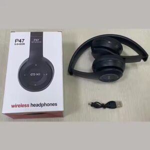 P47 Headphones Wireless Blue tooth Wireless Earphone Wireless Headset Earphone for iphone 13 pro max - Image 7