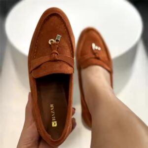 Spring autumn British style retro casual shoes flat shoes ladies - Image 3