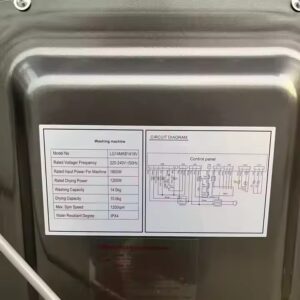 14kg 2 In 1 Washer And Dryer Combo Automatic Front Loading Washing Machines And Drying Machines Air drying - Image 6