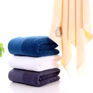 Bath towel sets cotton towel high quality white 400-600 gsm luxury hotel towel quick drying Ultra absorbent - Image 5