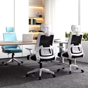 Modern office furniture comfortable armrest adjustable swivel mesh executive ergonomic office chair with lumbar support - Image 7