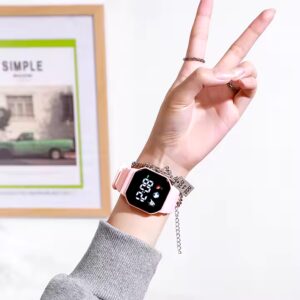 Student electronic Digital Fashion Sports watch Cheap silicone lighting sport Child LED Watch For Kids Digital Watches - Image 6