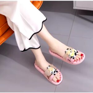 Wholesale family bathroom slippers parent-child hollow out nonslip quick dry slippers - Image 5