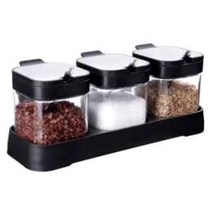 Moisture-proof seasoning glass bottle leak-proof jar spice container condiment sugar chicken essence - Image 6