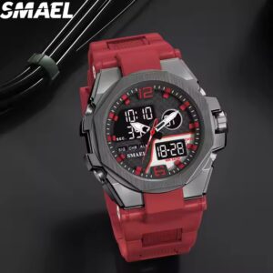 SMAEL 8103 New Hot Selling Fashion Wrist Analog Digital Watch G Sports Shock Waterproof Luminous Alarm Cheap Black Watch Men - Image 3