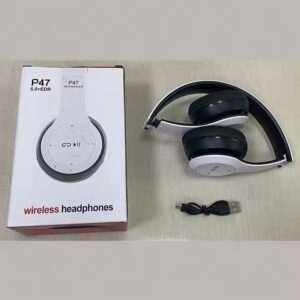 P47 Headphones Wireless Blue tooth Wireless Earphone Wireless Headset Earphone for iphone 13 pro max - Image 6