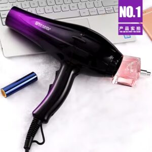 5 in one black purple pink red hair blow dryer comb professional hair dryer 2022 - Image 5