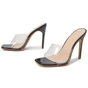 Bordered Women Slipper Sandals Black Gold Pink - Image 3