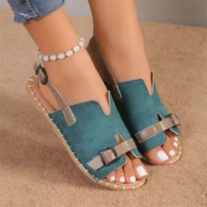 Plus size Platform Slippers Women's 2024 Summer New European and American Tassel Beach Women's Shoes Size 43 - Image 1