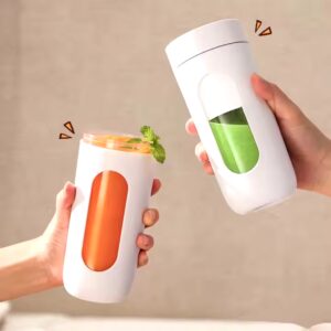 Portable Blender Mixer Usb Juicer Bottle Professional Rechargeable Electric Mini Fruit Cup Ginger Juicer Extractor Blender - Image 6