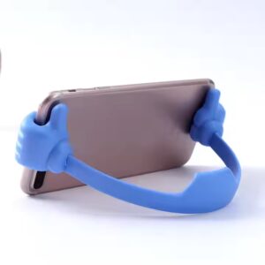 Cute Thumb-up Desktop Cell Phone Holder Stand Adjustable Plastic Lazy Phone Stand - Image 3