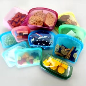 Stand-up Kitchen Silicone Food Storage Bag Reusable Food Container Self-sealed Bag - Image 5