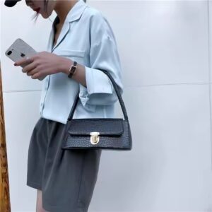 Popular New Versatile Stone Pattern Fashion Shoulder Bag Underarm Bag sac main femm sac carteras para mujer sac a main - Image 5