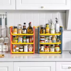 Kitchen Multi-layer Storage Rack Seasoning Jar And Large Capacity Spice Jar Rack Set Bathroom Sundry Storage Rack - Image 2