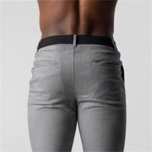 Four seasons new men's casual pants business pants - Image 7
